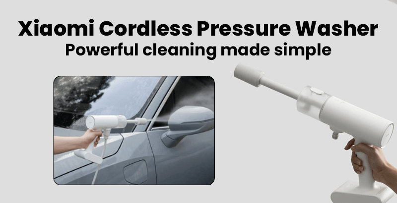 How to Use Xiaomi Cordless Pressure Washer