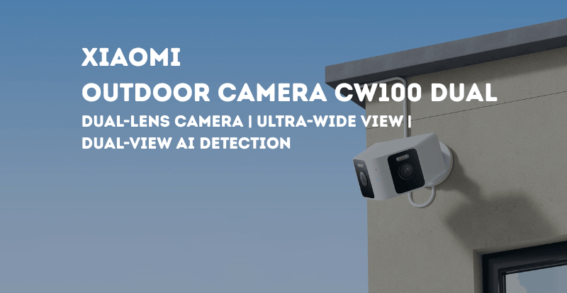 Advanced AI Security Camera – Xiaomi Outdoor Camera CW100 Dual