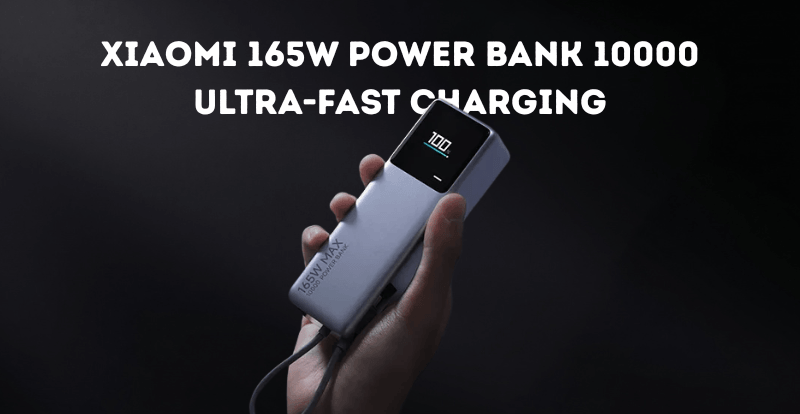 Xiaomi 165W Power Bank 10000 – Ultra-Fast Charging in Pakistan