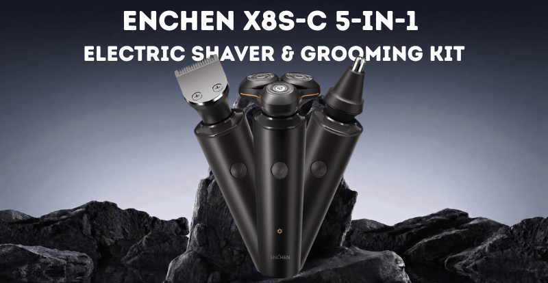 ENCHEN X8S-C 5-in-1 Grooming Kit – Shaver & Trimmer Guide