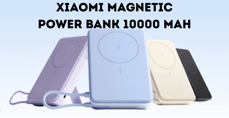 Xiaomi Magnetic Power Bank 10000 with Stand – Guide Pakistan