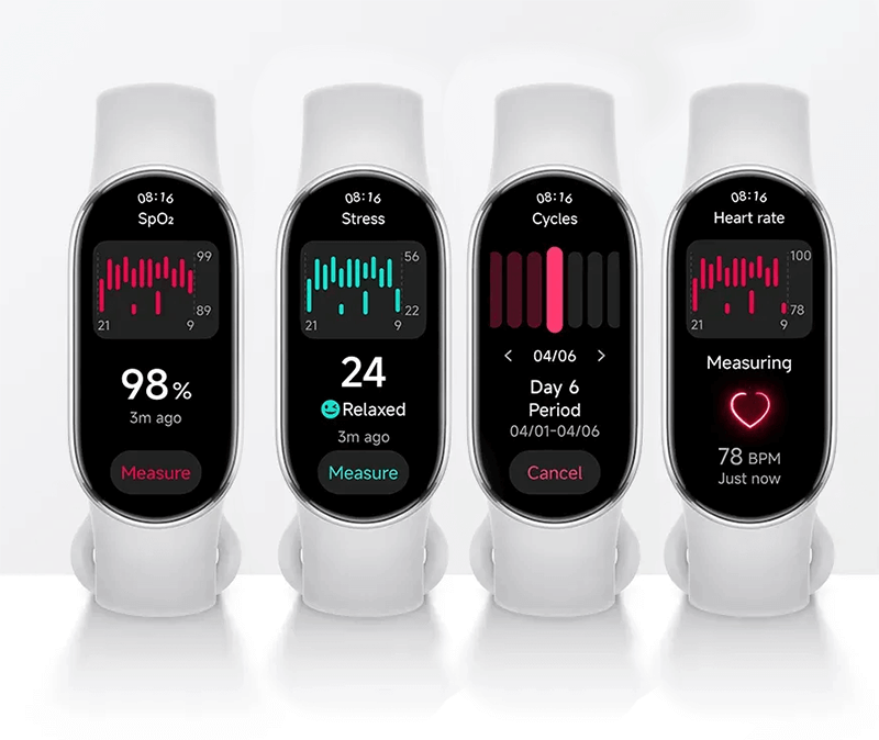 Mi Smart Band 10 Health Tracking