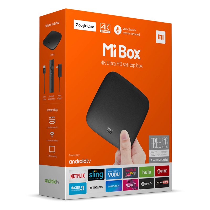 Mi Box 3 Android 6.0 TV Box Mi Box 3 European 