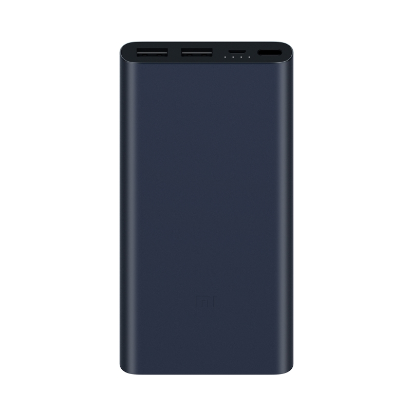 10000mAh New Mi Power Bank 2S Black 