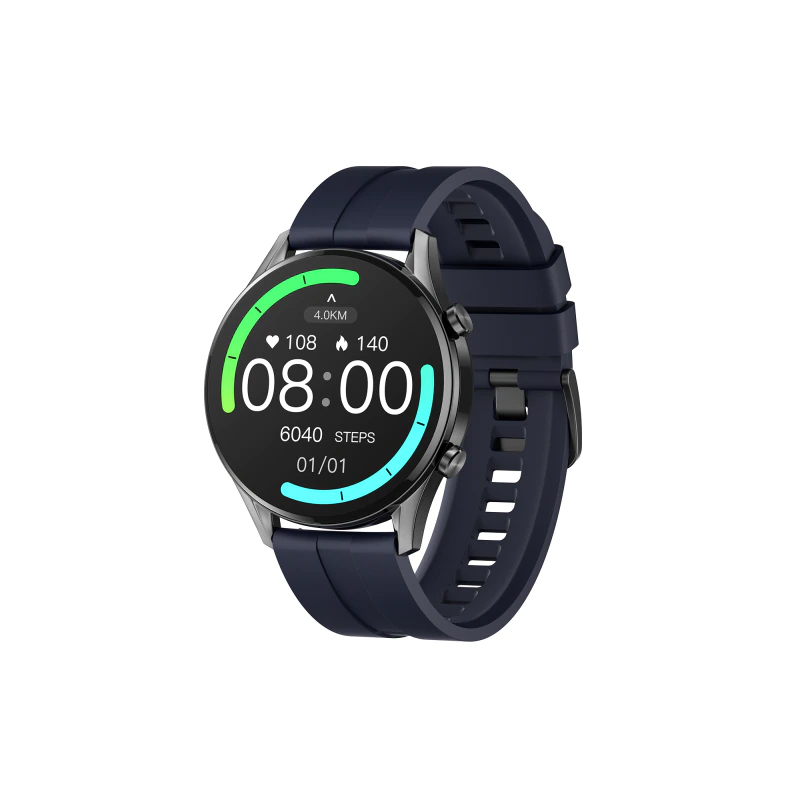 IMILAB W12 Smart Watch Black+ Free Blue Strap 