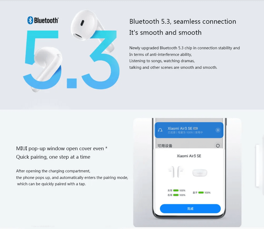 Xiaomi Earbuds Air 3 SE