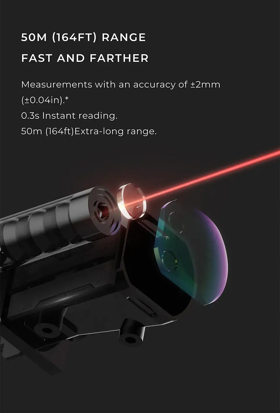 Xiaomi HOTO Laser Measuring Rangefinder Eco Xiaomi HOTO Laser Measuring Rangefinder Eco