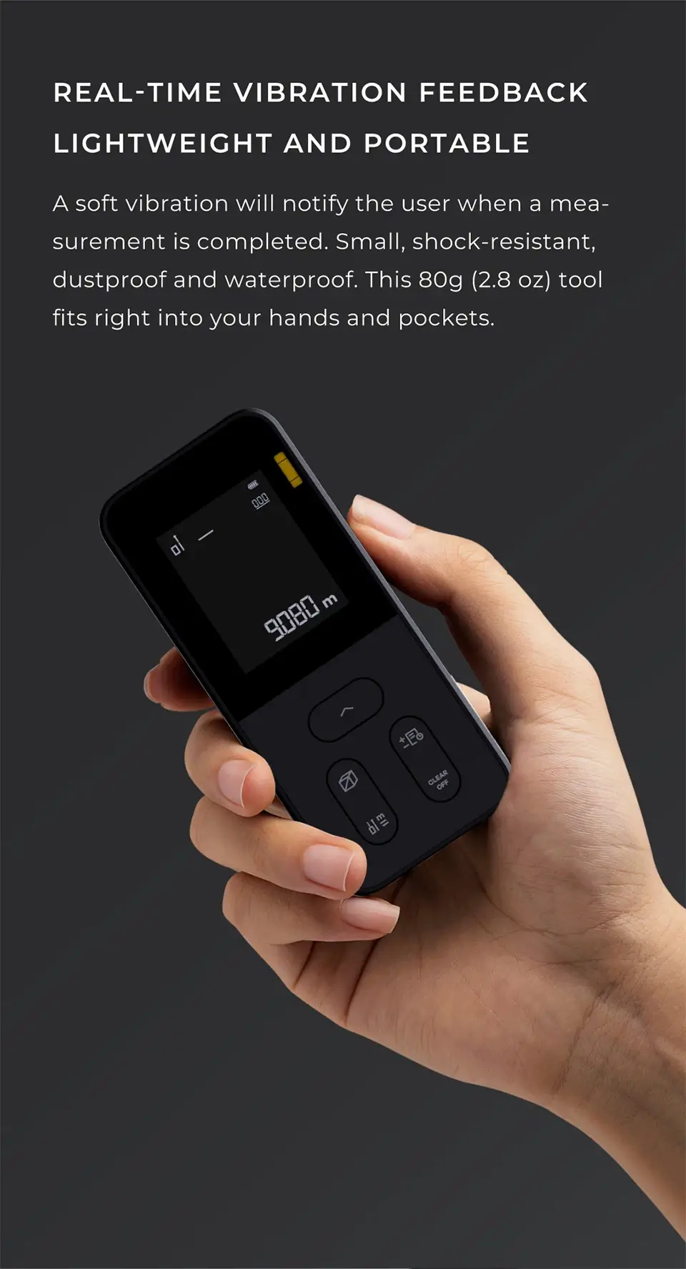 Xiaomi HOTO Laser Measuring Rangefinder Eco Xiaomi HOTO Laser Measuring Rangefinder Eco