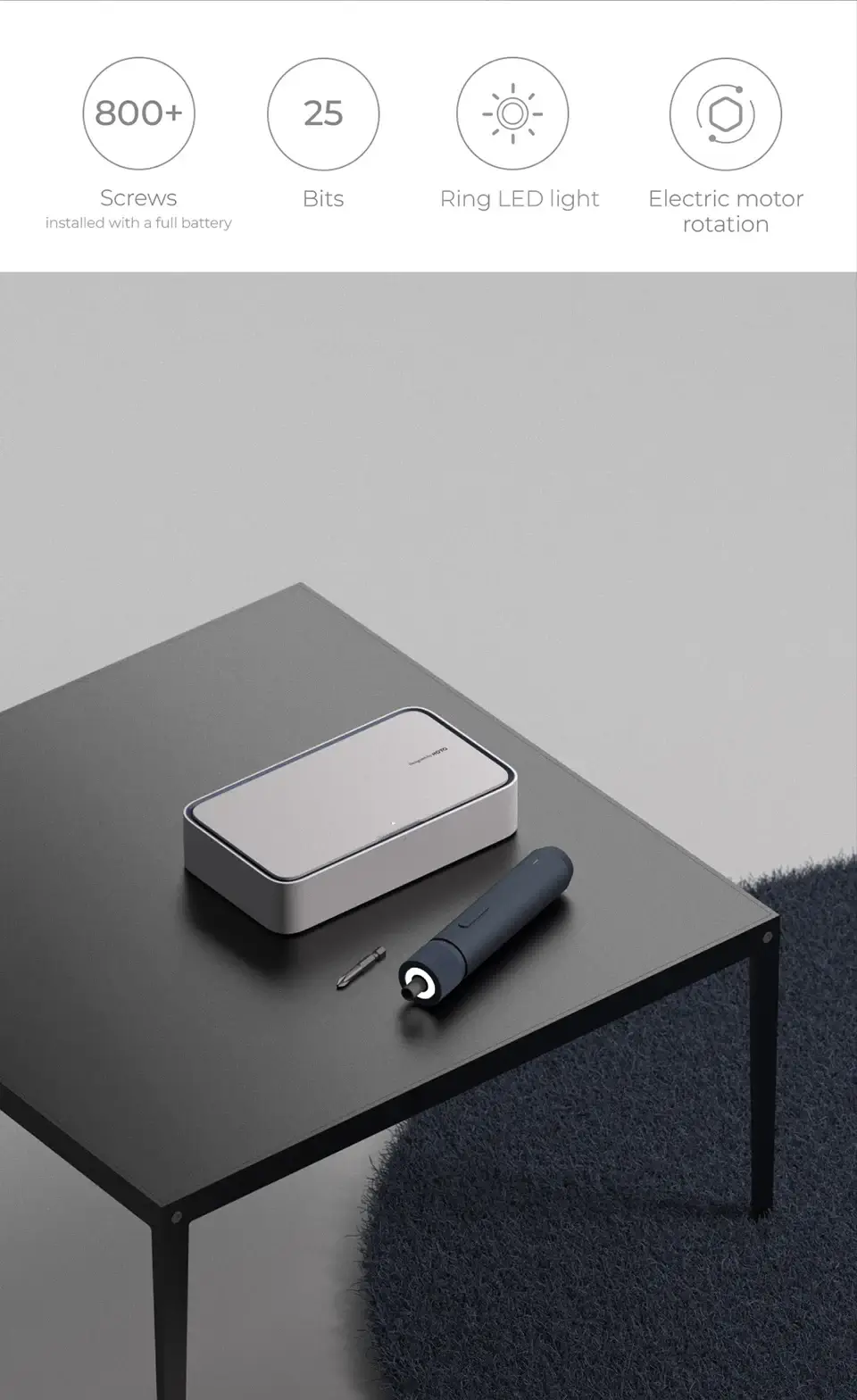 Xiaomi HOTO 25 In 1 Electric Screwdriver Set