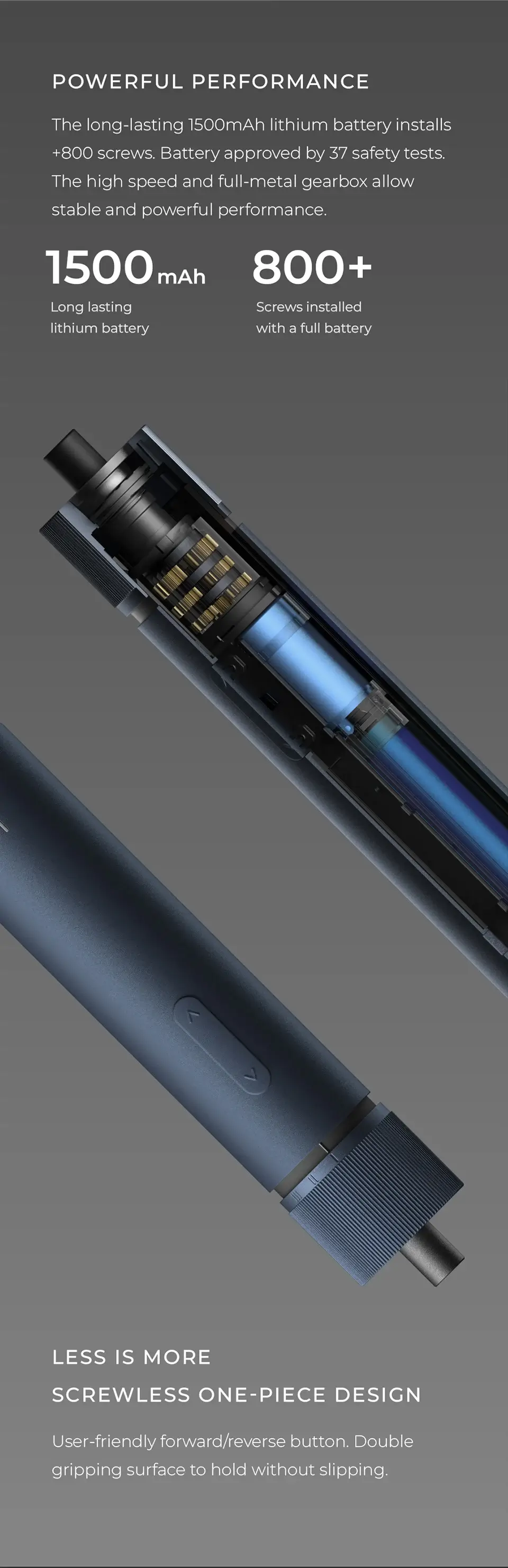 Xiaomi HOTO 25 In 1 Electric Screwdriver Set