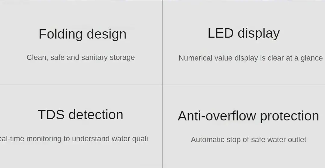 Xiaomi Foldable Water Dispenser Xiaomi Foldable Water Dispenser