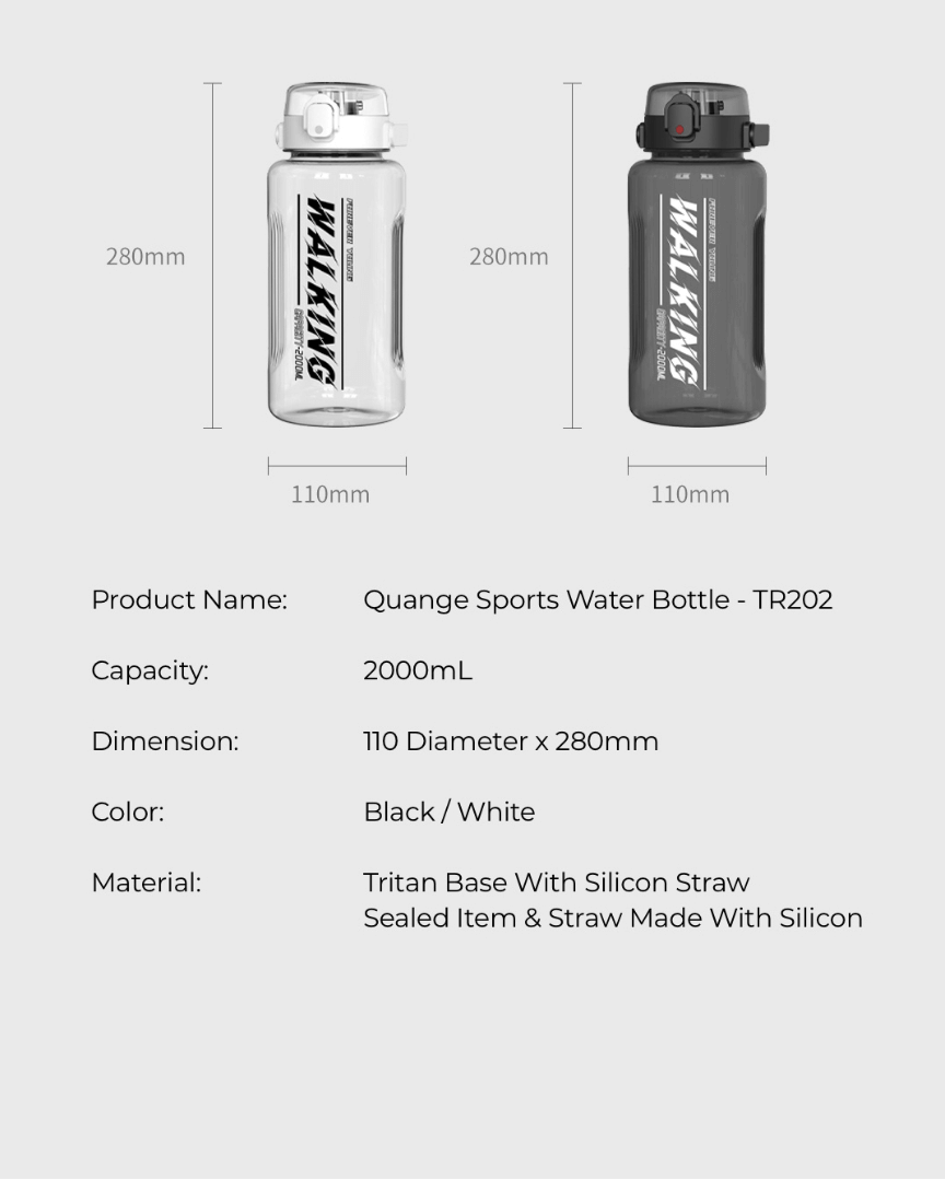 Xiaomi Quange Sports Water Bottle 2000ml