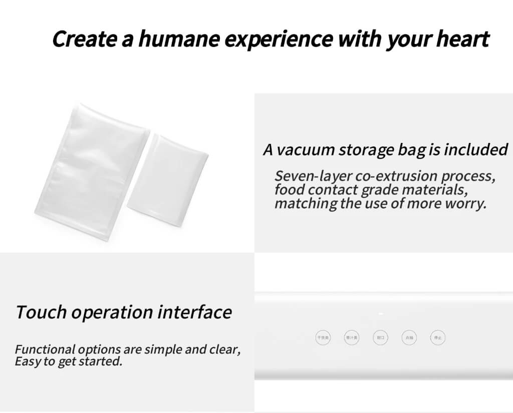 Xiaomi Automatic Vacuum Sealing Machine