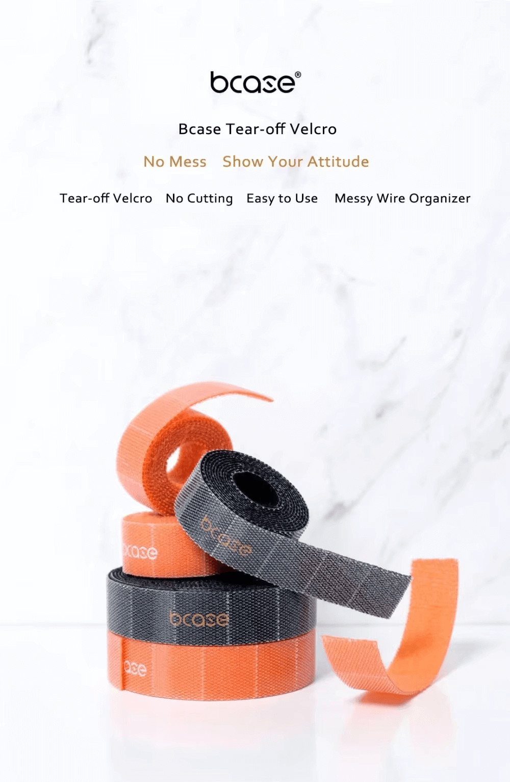 Xiaomi Bcase Cable Organizer Tearable Velcro