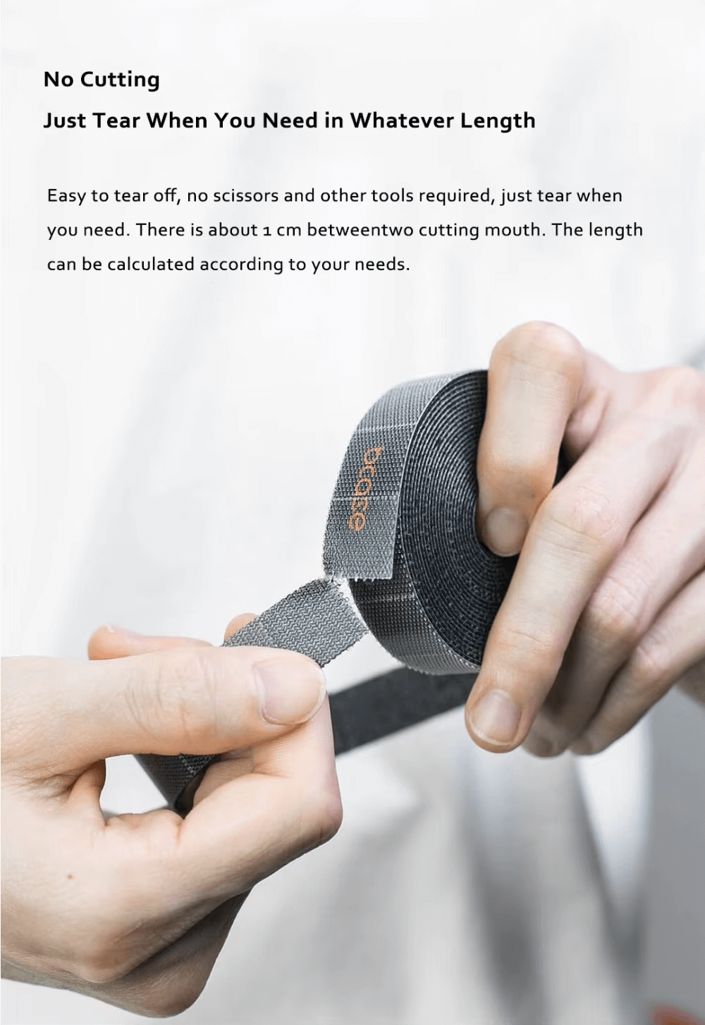 Xiaomi Bcase Cable Organizer Tearable Velcro