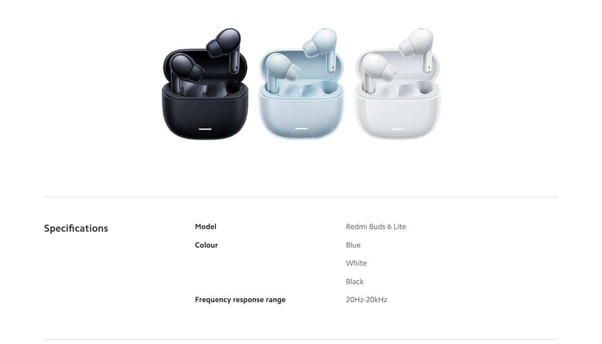 Redmi Buds 6 Lite