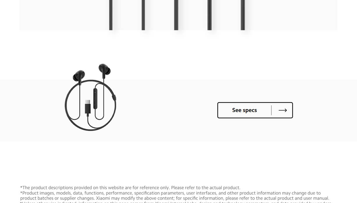 Xiaomi Type-C Earphones