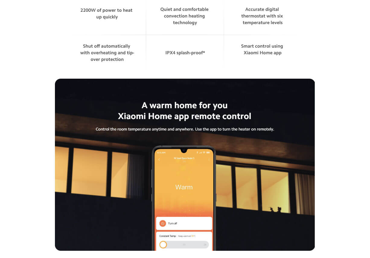Mi Space Heater S Mi Space Heater S
