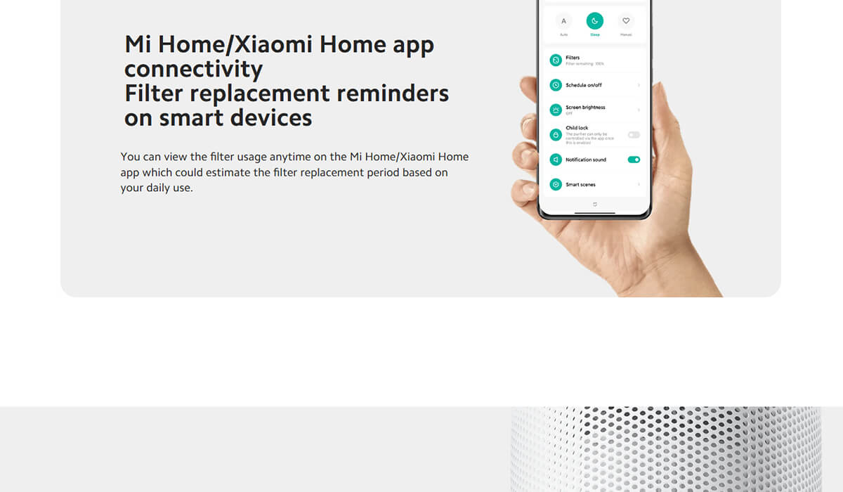 Xiaomi Smart Air Purifier 4 Compact Filter