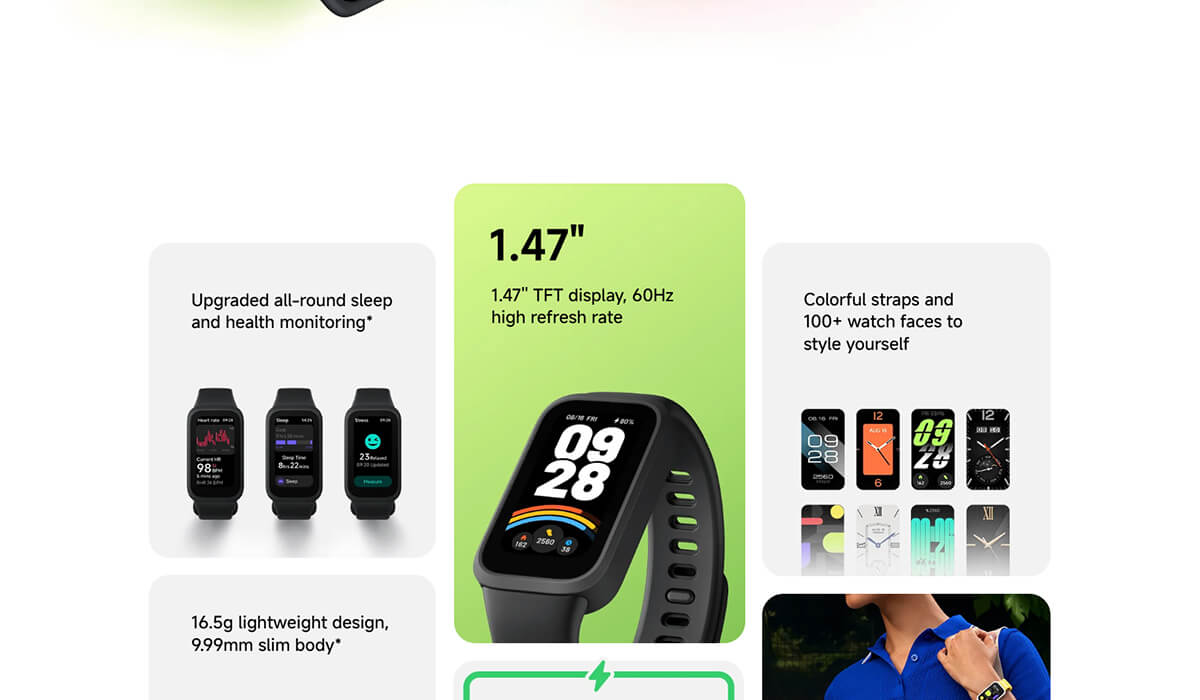 Xiaomi Smart Band 9 Active Xiaomi Smart Band 9 Active