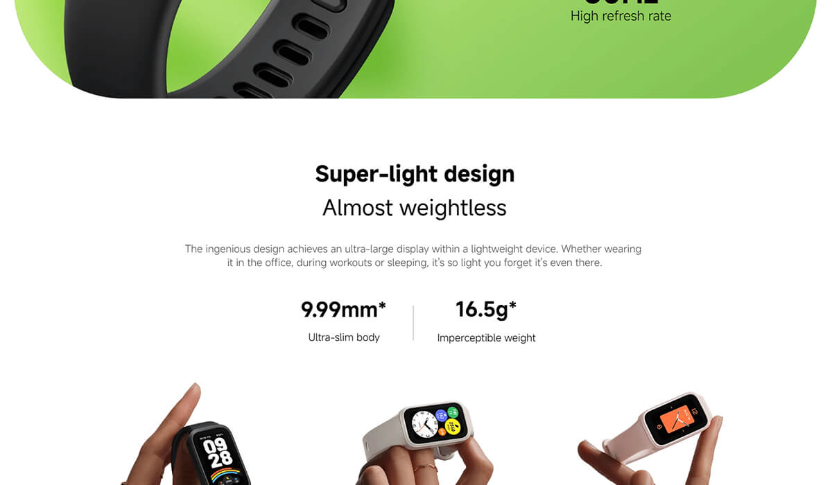 Xiaomi Smart Band 9 Active Xiaomi Smart Band 9 Active