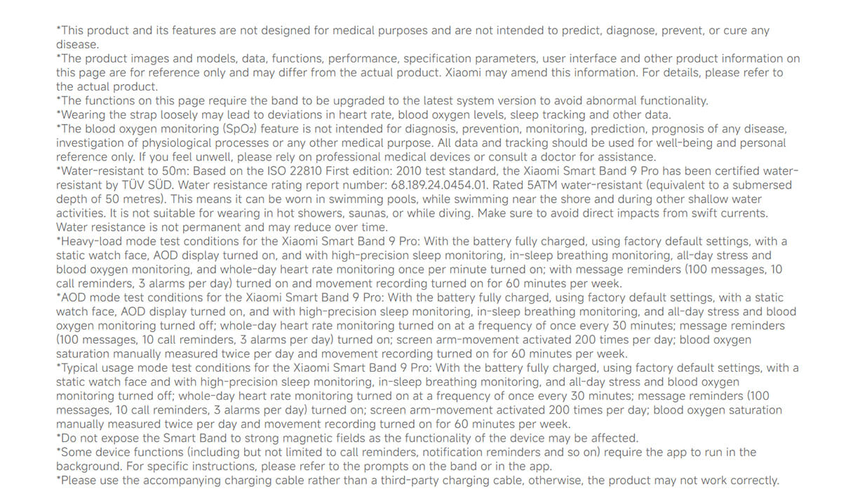 Xiaomi Smart Band 9 Pro Xiaomi Smart Band 9 Pro