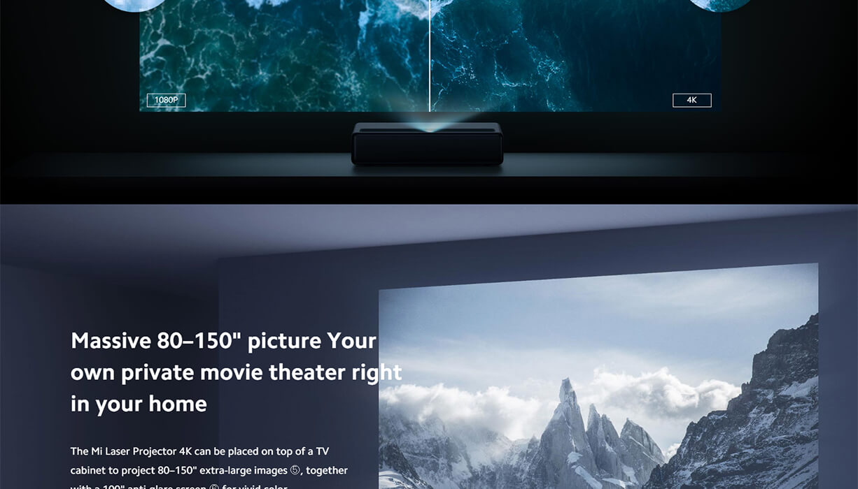 Mi 4K Laser Projector 150