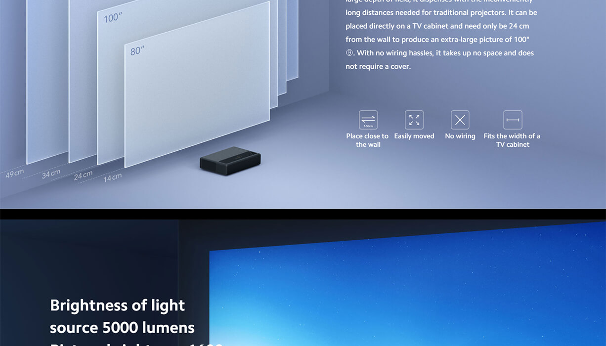 Mi 4K Laser Projector 150