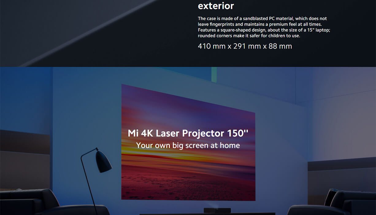 Mi 4K Laser Projector 150