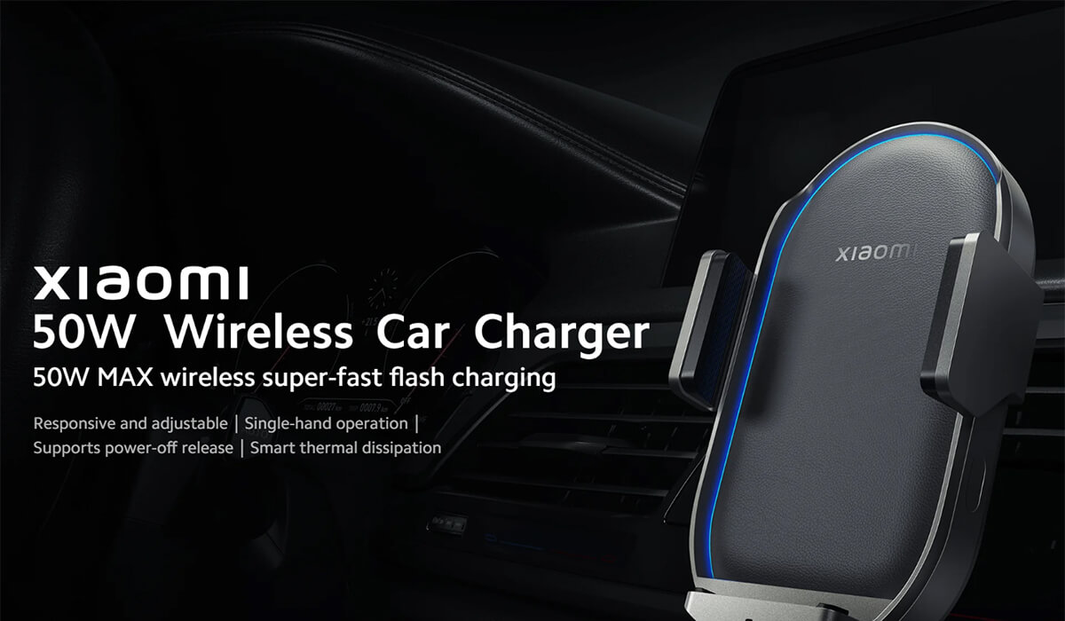 Xiaomi 50W Wireless Car Charger