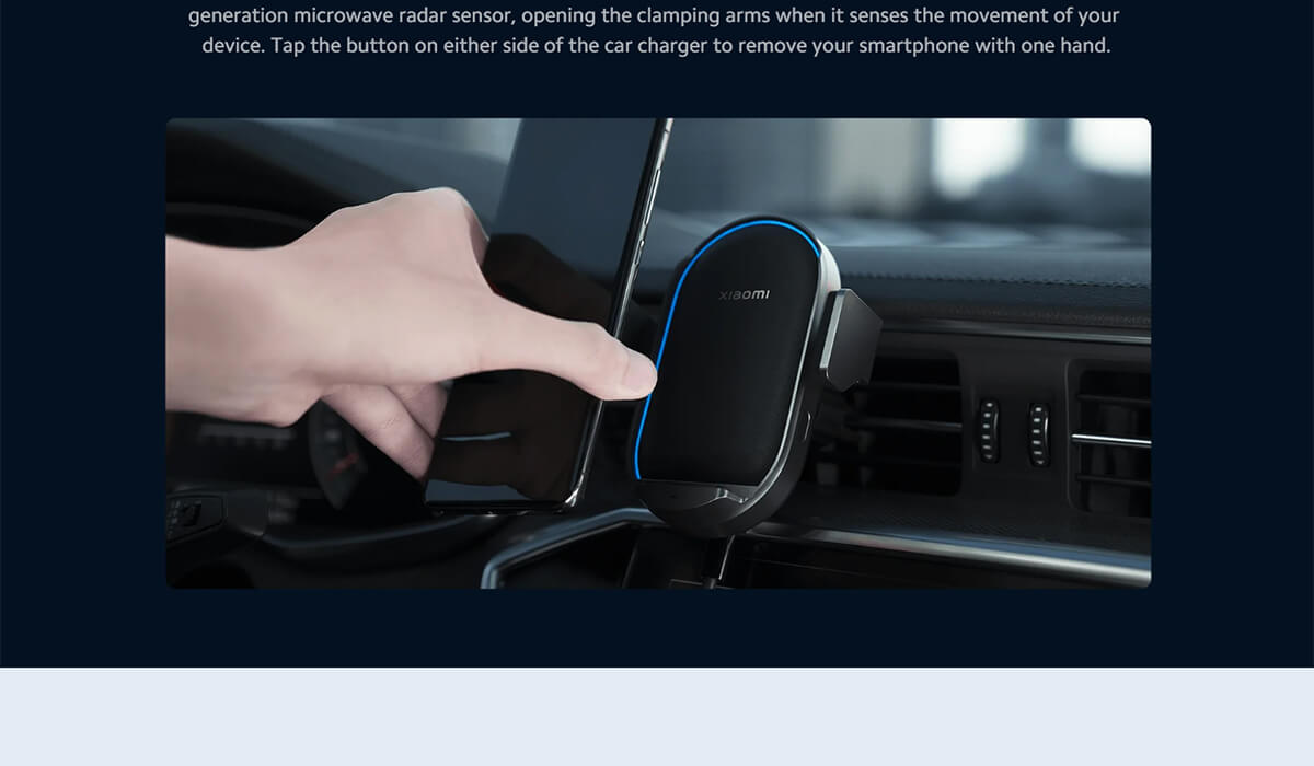 Xiaomi 50W Wireless Car Charger