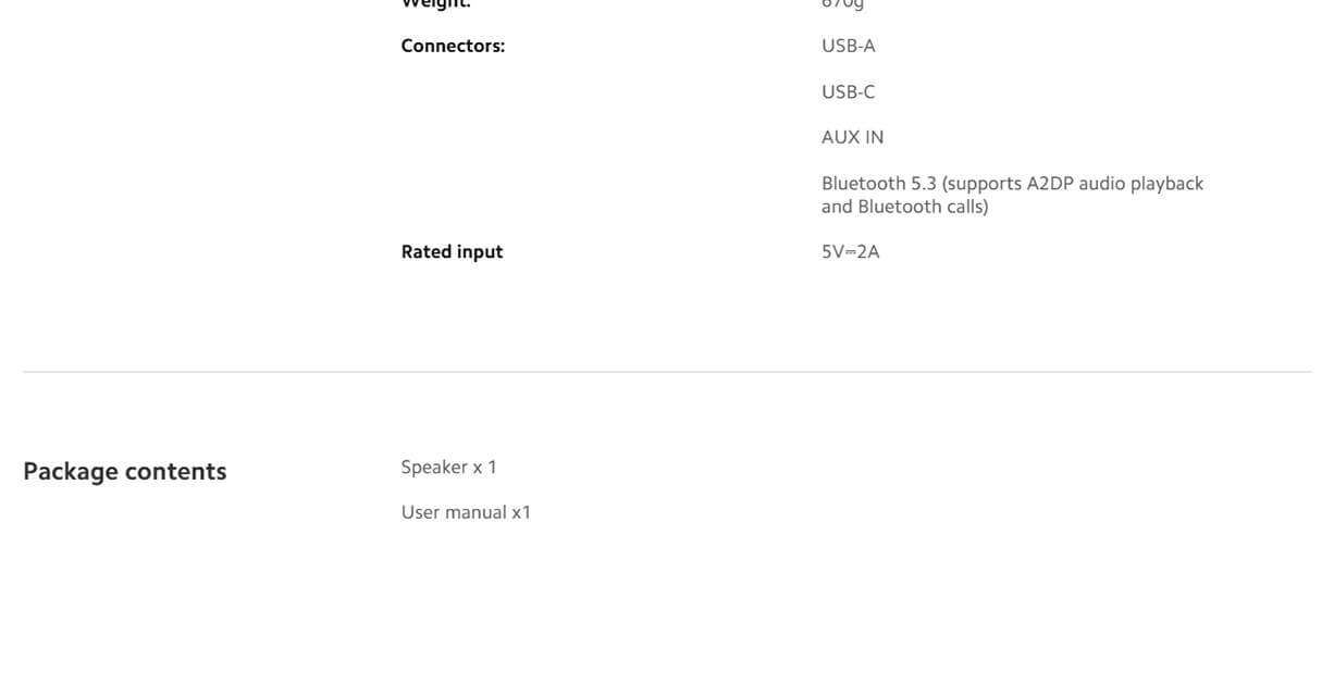 Xiaomi Desktop Speaker