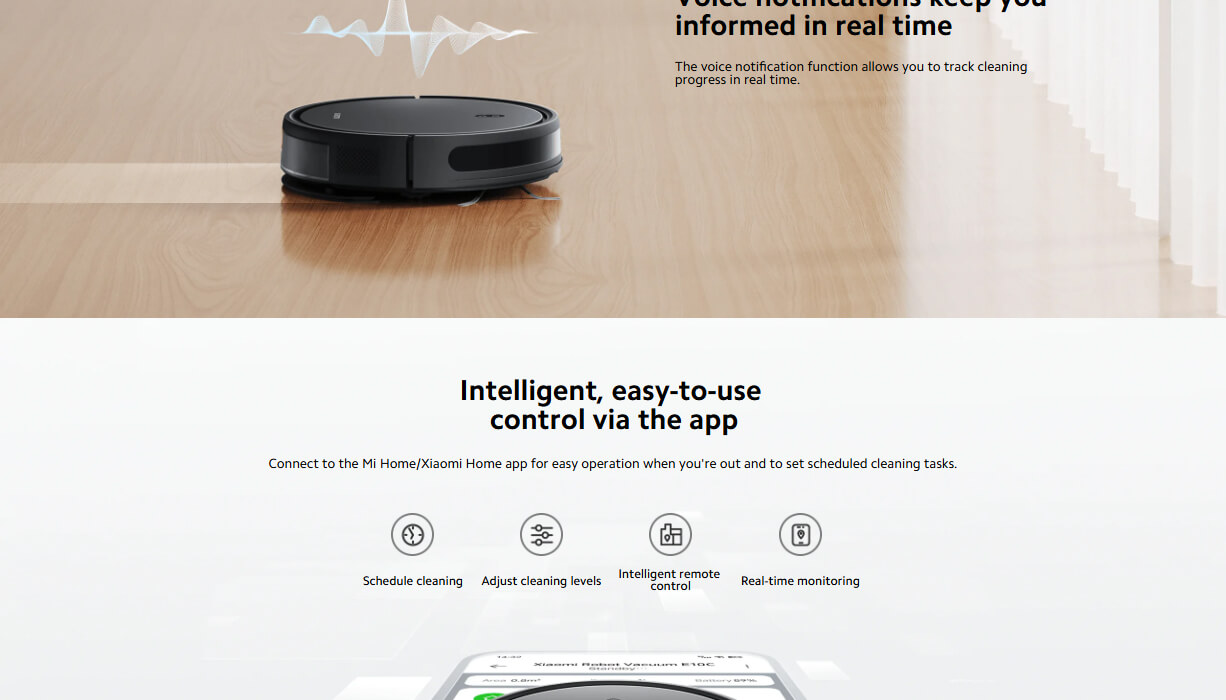 Xiaomi Robot Vacuum E10C