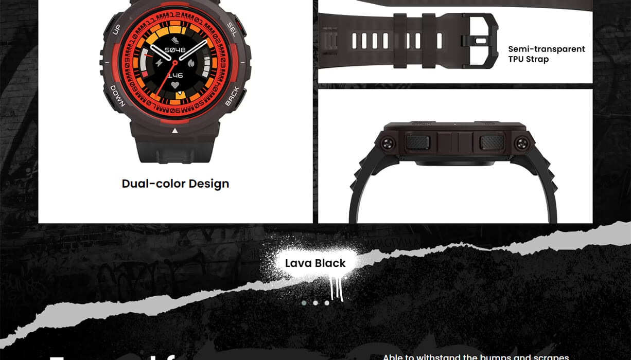 Amazfit Active Edge Smartwatch Amazfit Active Edge Smartwatch