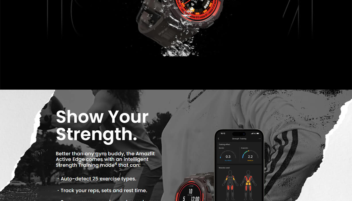 Amazfit Active Edge Smartwatch Amazfit Active Edge Smartwatch