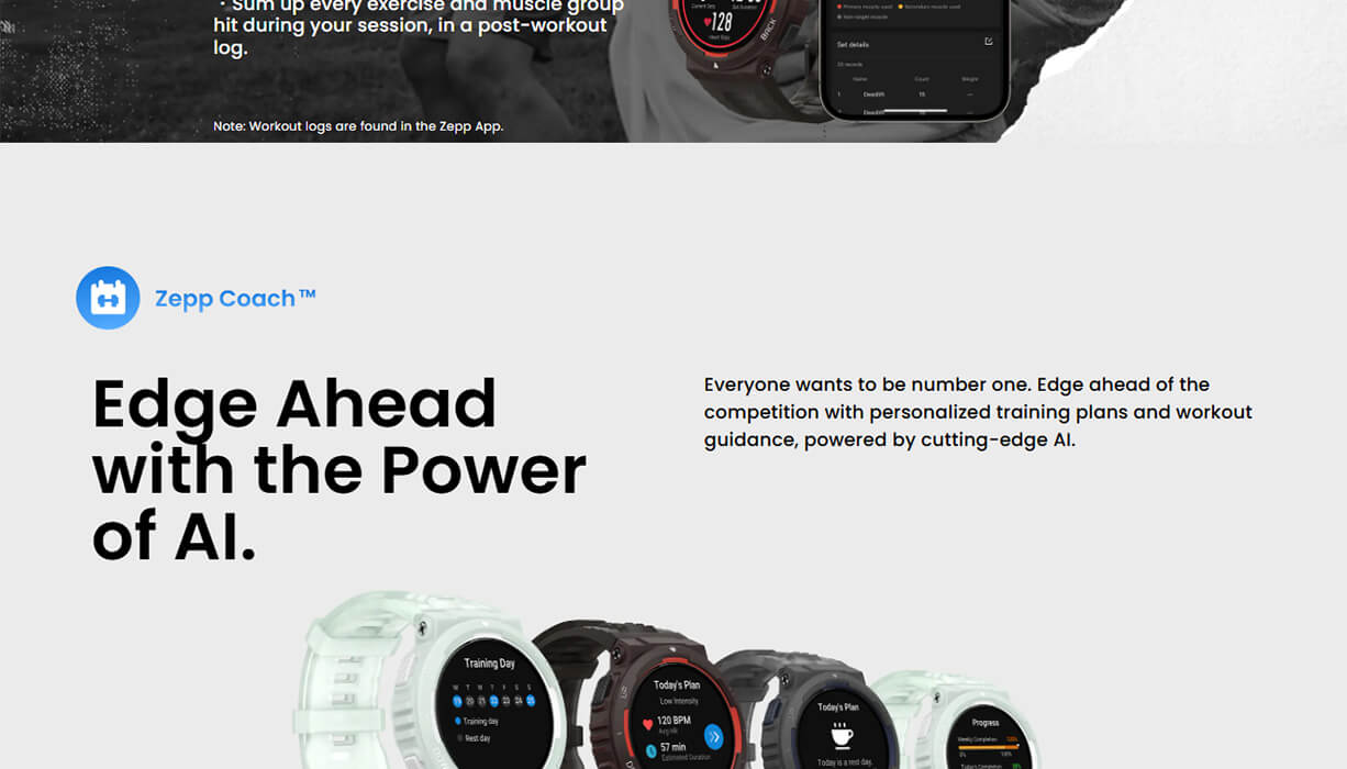 Amazfit Active Edge Smartwatch Amazfit Active Edge Smartwatch