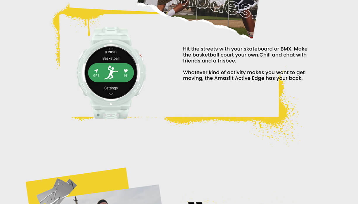 Amazfit Active Edge Smartwatch Amazfit Active Edge Smartwatch