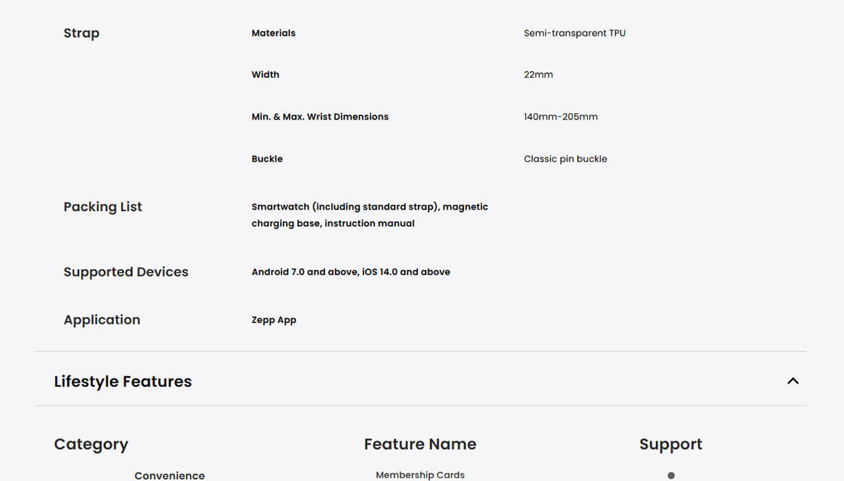Amazfit Active Edge Smartwatch Amazfit Active Edge Smartwatch