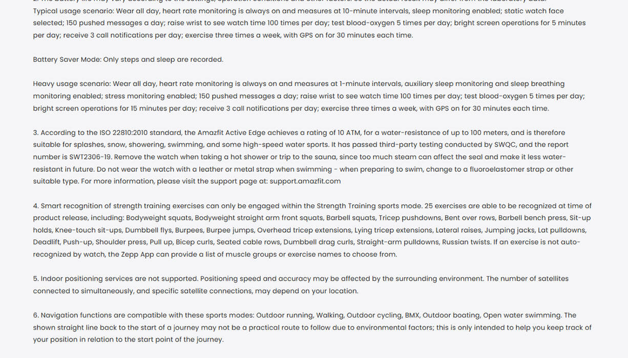 Amazfit Active Edge Smartwatch Amazfit Active Edge Smartwatch