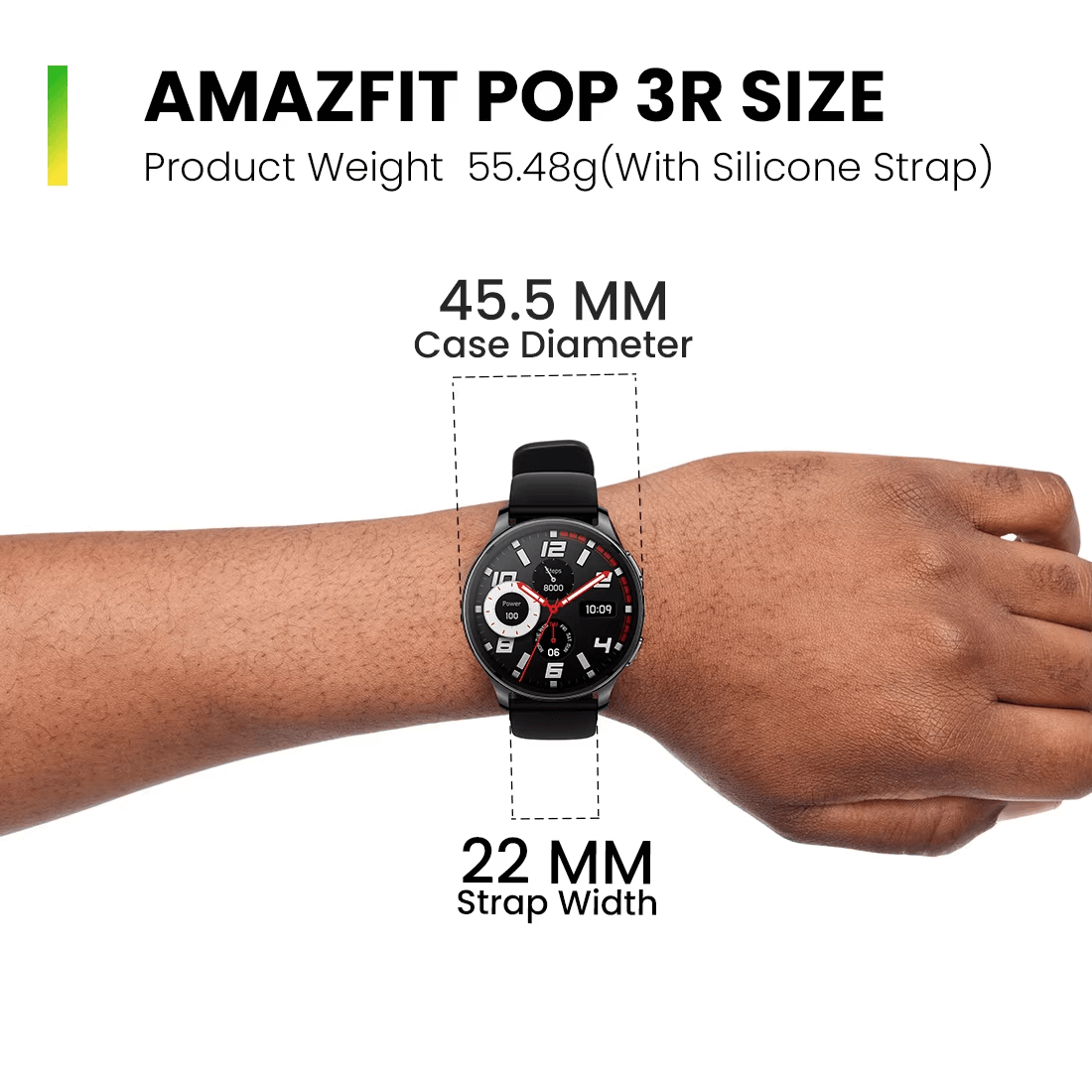 Amazfit Pop 3R Smart Watch