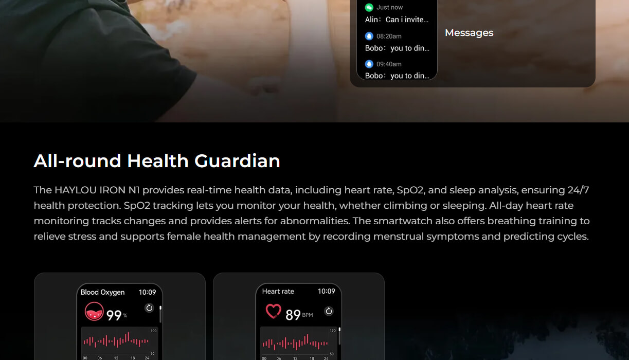 HAYLOU IRON N1 Smart Watch