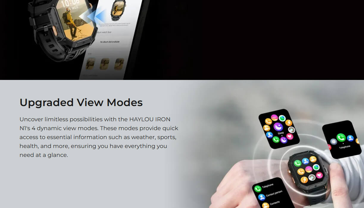 HAYLOU IRON N1 Smart Watch