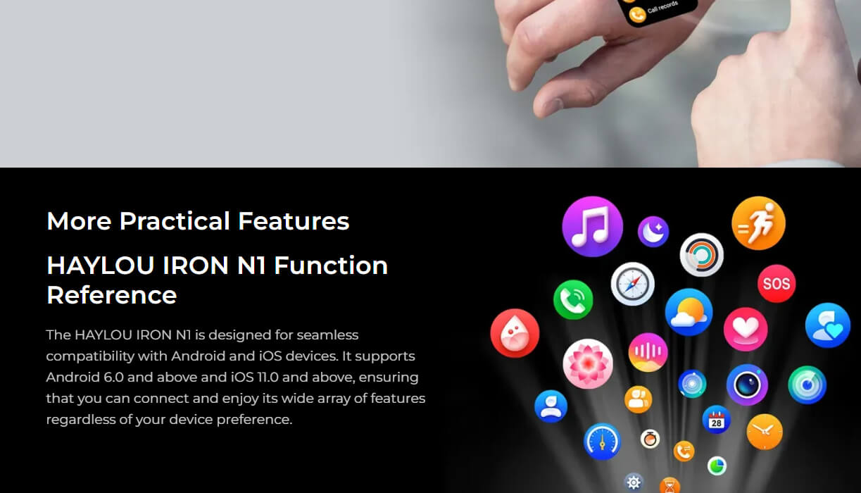 HAYLOU IRON N1 Smart Watch