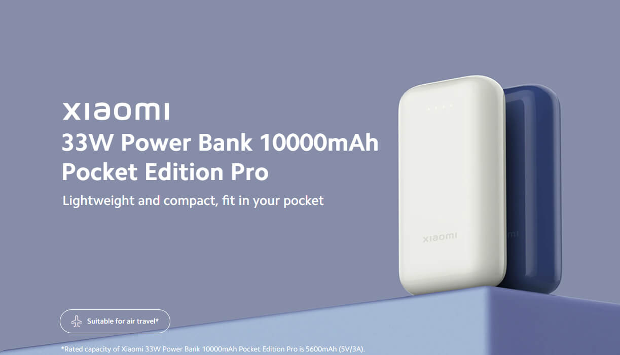 Xiaomi 33W Power Bank 10000mAh Pocket Edition Pro
