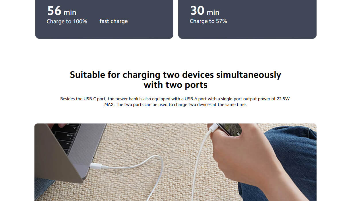 Xiaomi 33W Power Bank 10000mAh Pocket Edition Pro