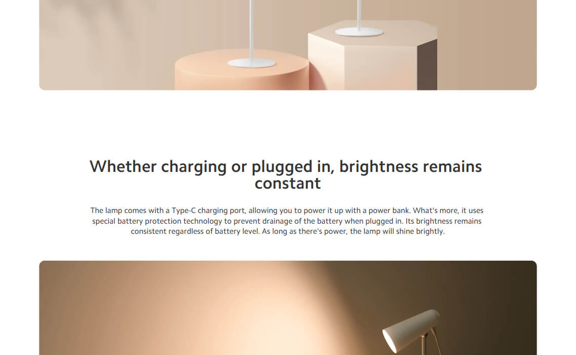 Xiaomi Flexible Rechargeable Lamp Xiaomi Flexible Rechargeable Lamp