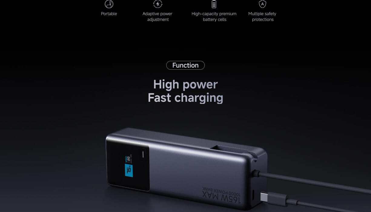 Xiaomi 165W Power Bank 10000 (Integrated Cable) Xiaomi 165W Power Bank 10000 (Integrated Cable)