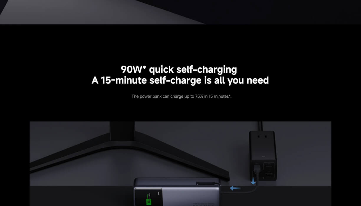 Xiaomi 165W Power Bank 10000 (Integrated Cable) Xiaomi 165W Power Bank 10000 (Integrated Cable)