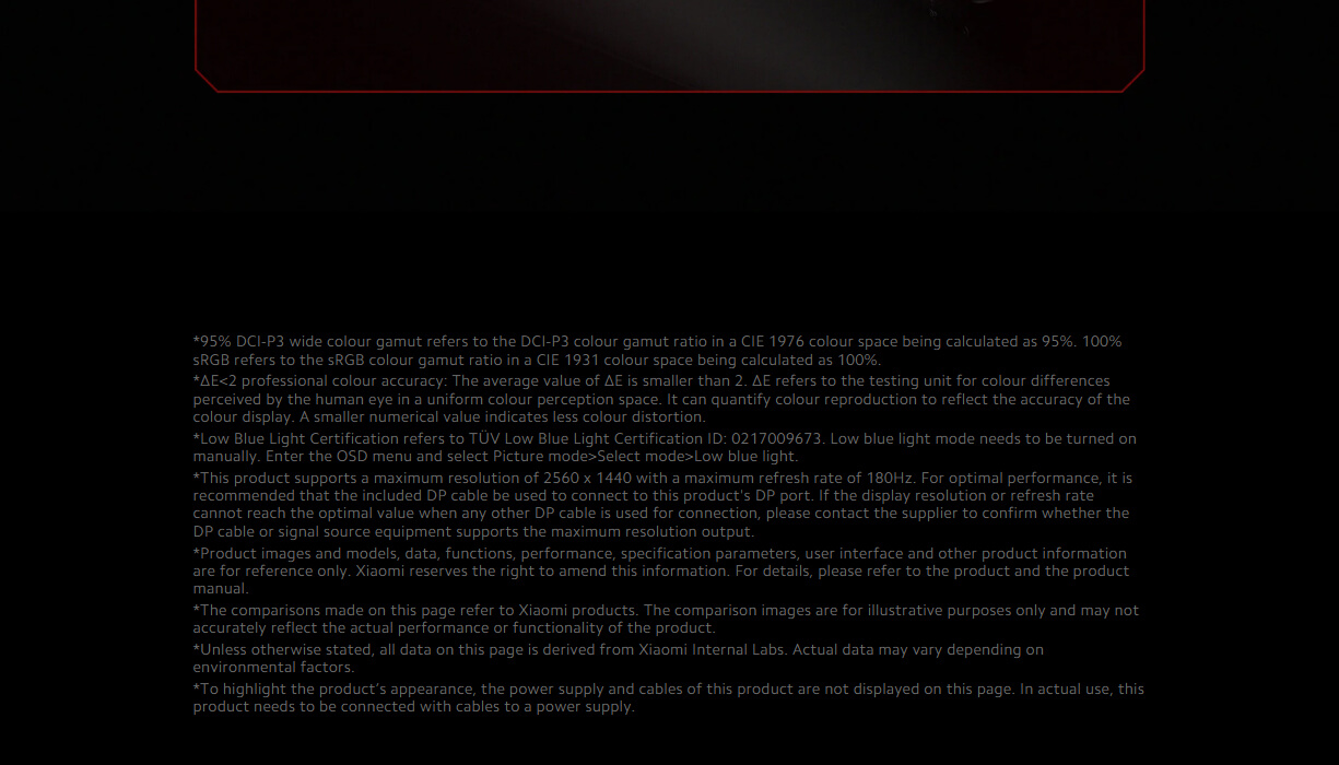 Xiaomi 2K Gaming Monitor G27Qi