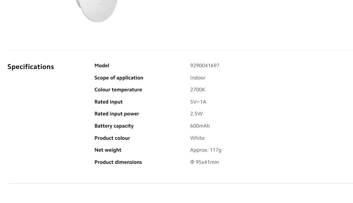 Xiaomi Night Light 3